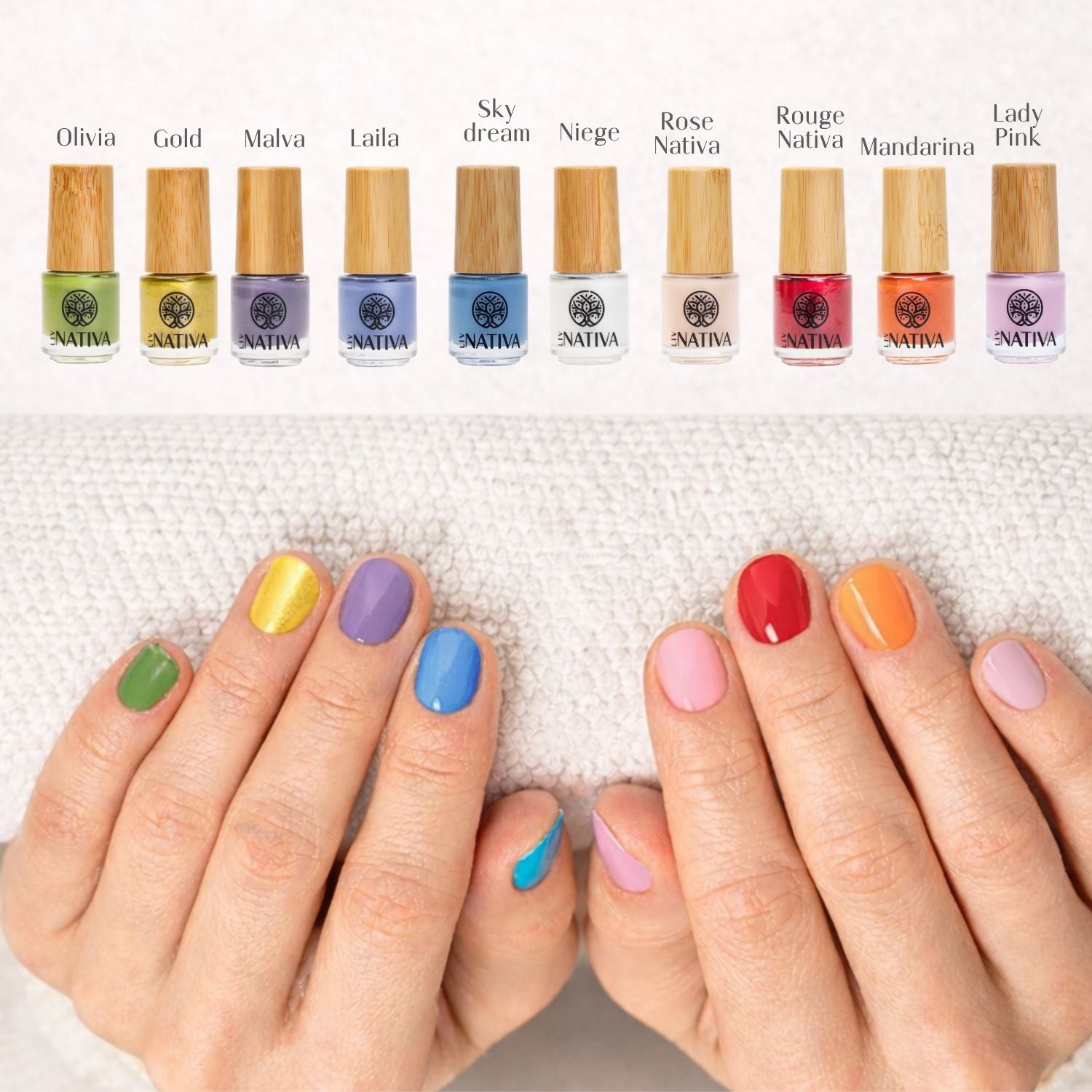 Trío Base Fortalecedora + Esmalte + Brillo de uñas 14 Free Kanvas 5ml.