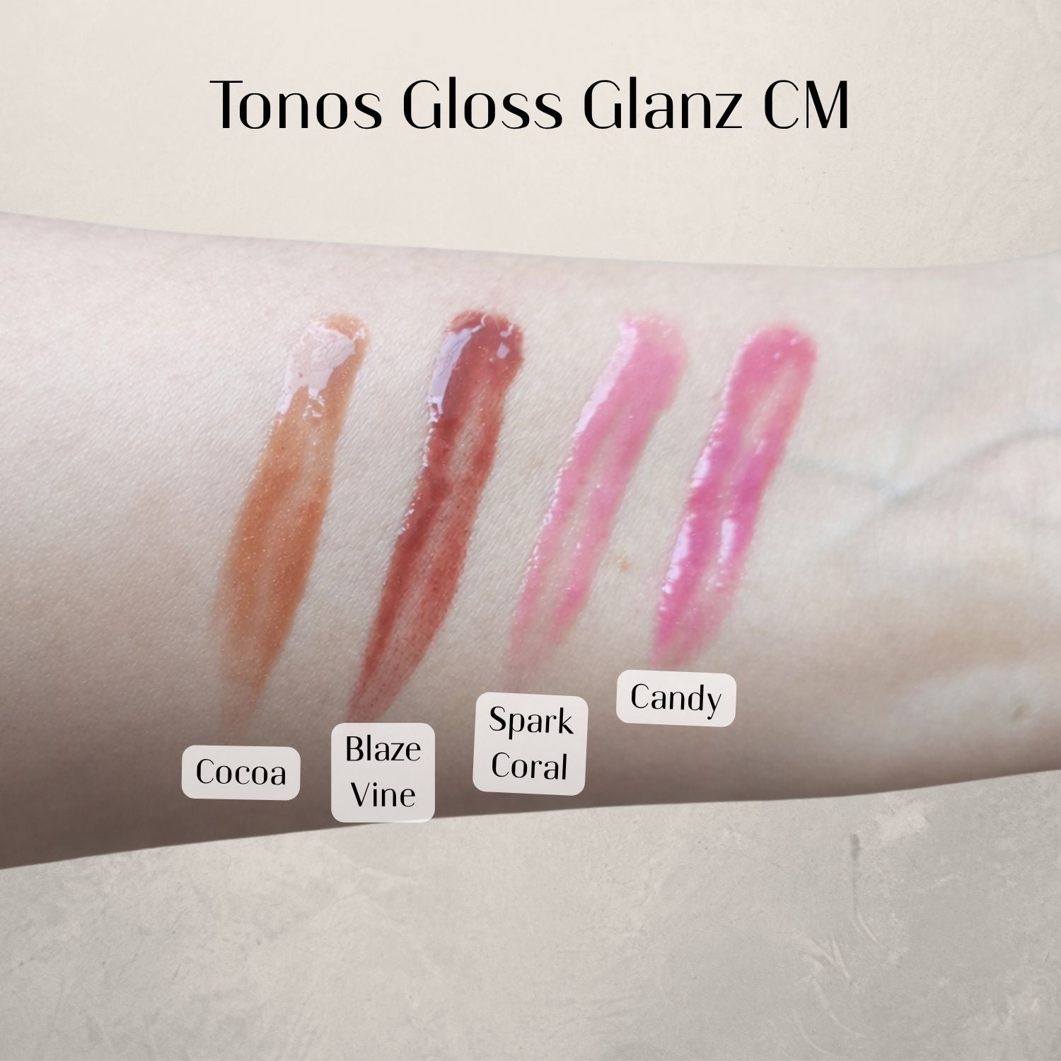 Gloss de labios hidratante Glanz CM