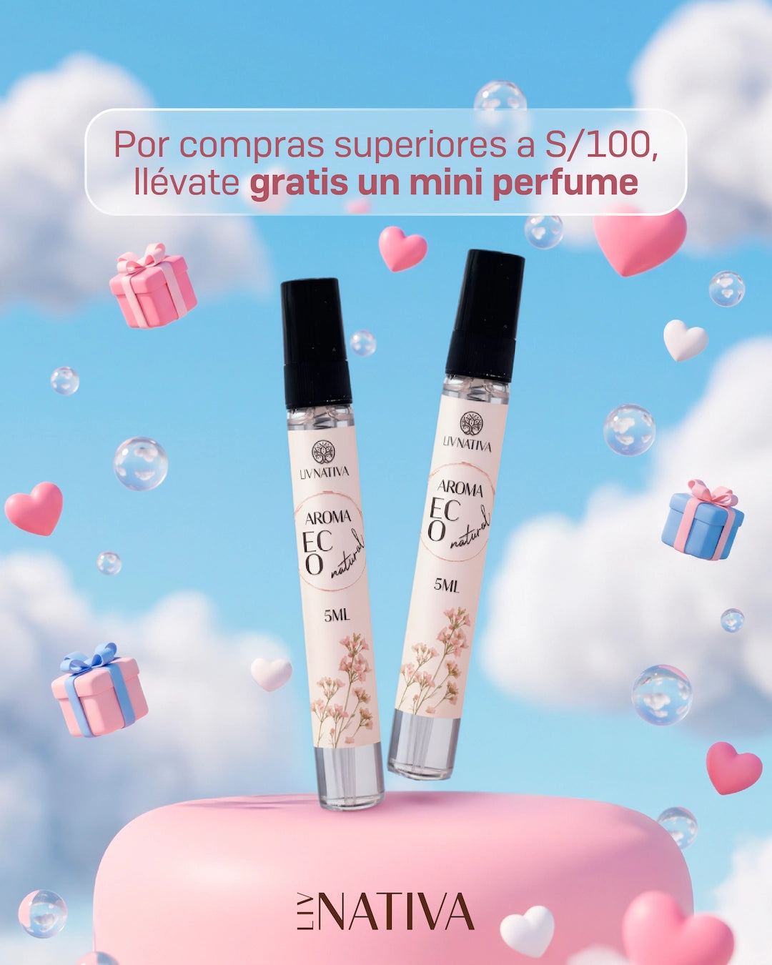 Miniperfume eco-natural Regalo