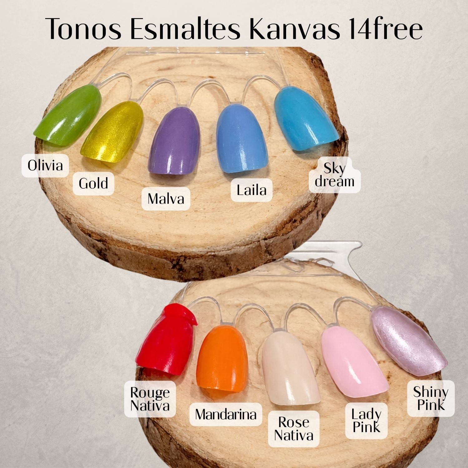 Esmalte de uñas 14 Free Kanvas 5ml